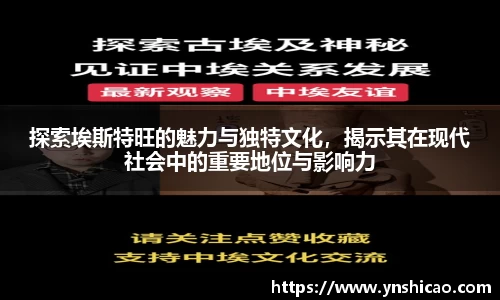 探索埃斯特旺的魅力与独特文化，揭示其在现代社会中的重要地位与影响力